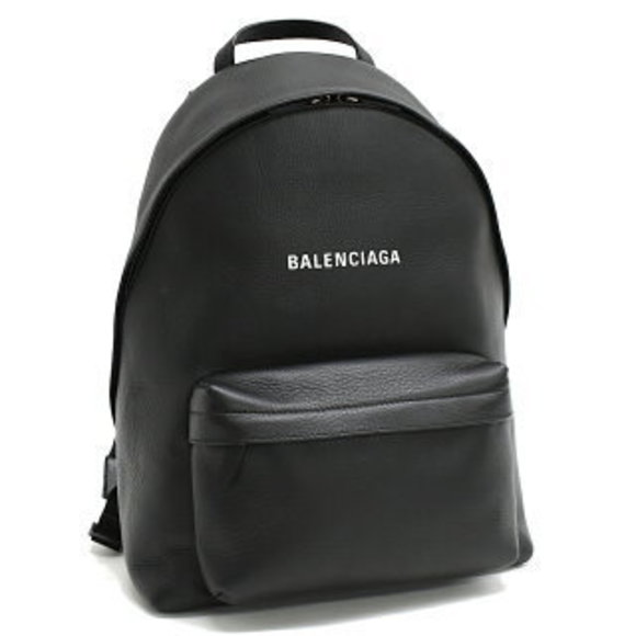 Balenciaga Backpack Black Leather - Picture 1 of 8